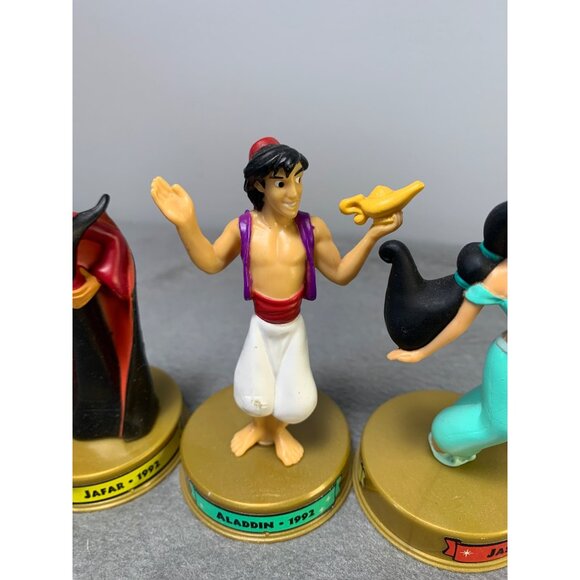 Vintage McDonalds 2002 Disney Aladdin Figure Set Featuring Genie Abu Aladdin Jas - Picture 6 of 16